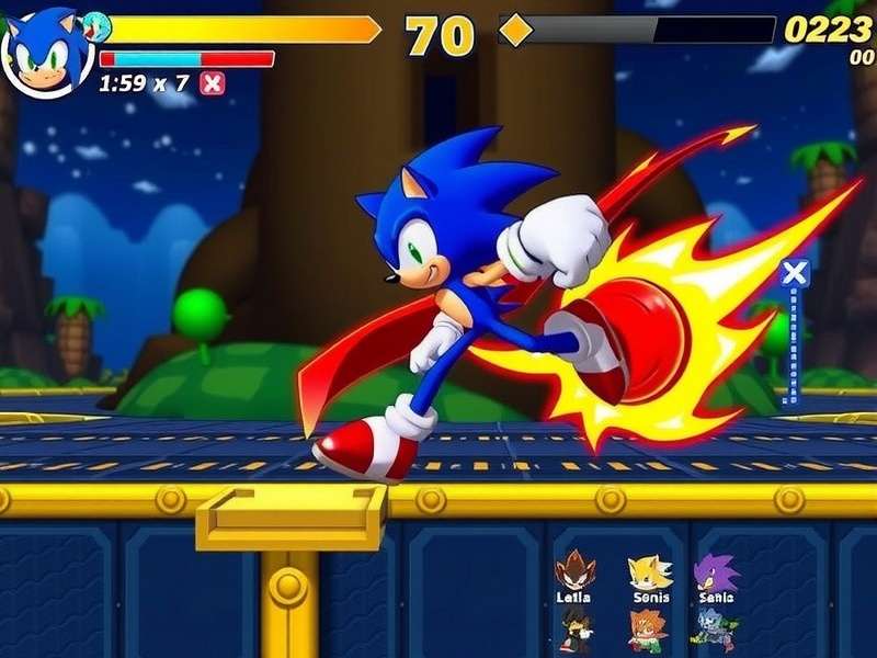 Striker Sonic Flash Champion vehicle customization